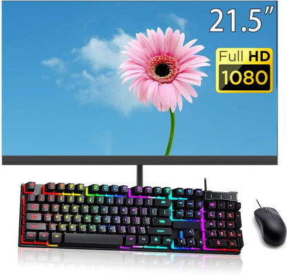 HP HP EliteDesk 800 G3 ProDesk 600 G3 Desktop PC Set, Intel Quad i5-6500,16GB RAM