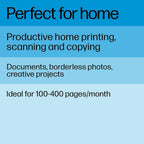HP ENVY 6055e Renewed Wireless All-in-One Printer HP+