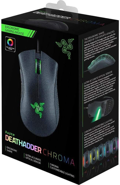 Razer RZ01-01210100-R3U1 DeathAdder Chroma Ergonomic Gaming Mouse