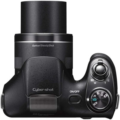 Sony DSC-H300/BM Cyber-shot 20.1 MP Digital Camera (Renewed)