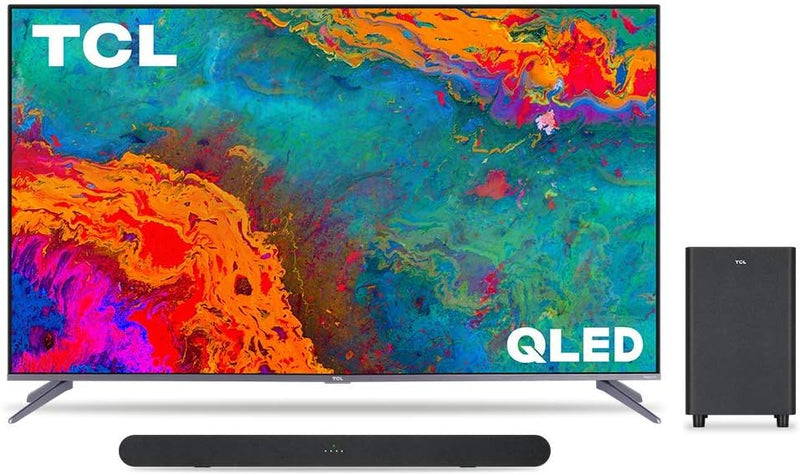 TCL 6 Series 55-Inch 4K TV & Alto 6 Subwoofer Combo — main product image