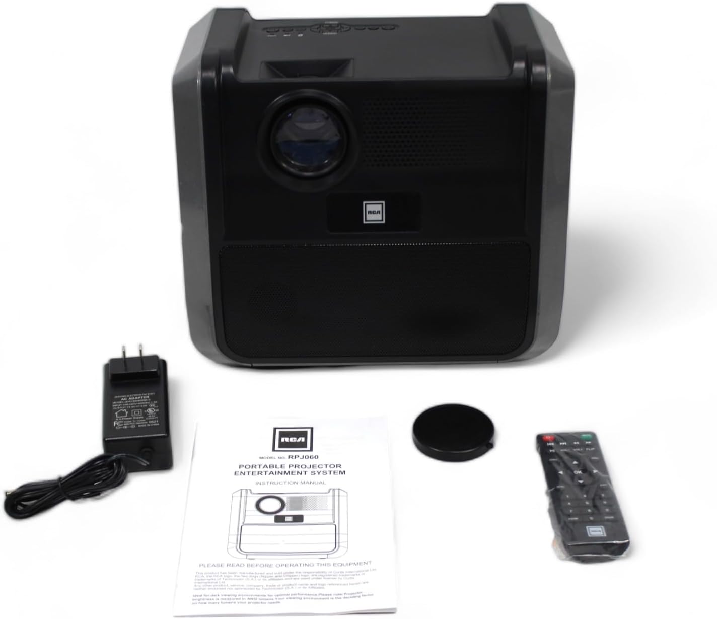 RCA RPJ060BK 1080p Home Theater Projector Graphite