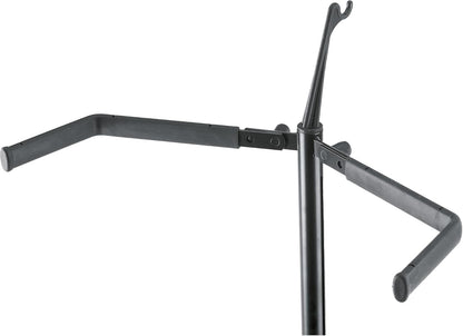 K&M 14100 Double Bass Stand - Adjustable Height Black