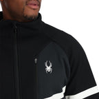 Spyder 38A485318 Men's Wengen Bandit Full Zip Fleece Jacket