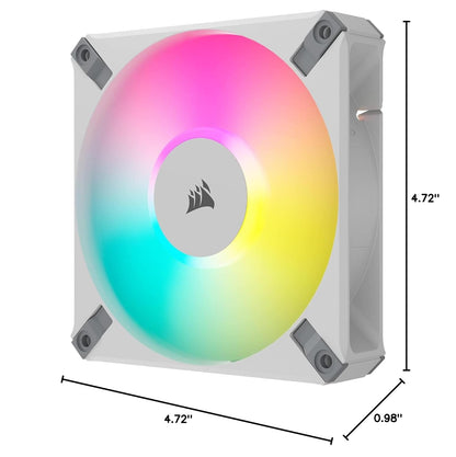 Corsair CO-9050157 iCUE AF120 RGB Elite 120mm White Fan