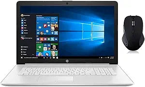 HP 17.3" i5 Laptop 24GB RAM SSD+HDD Win 10 (Renewed)