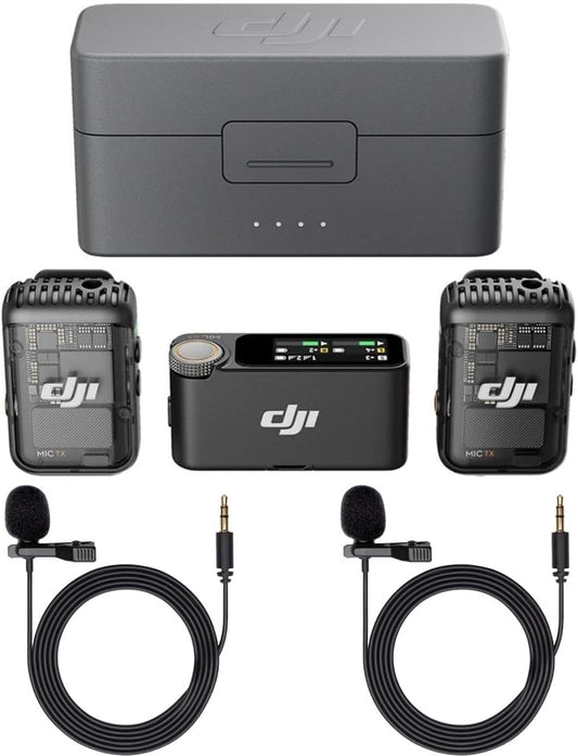 DJI Mic 2 Wireless Microphone System Bundle