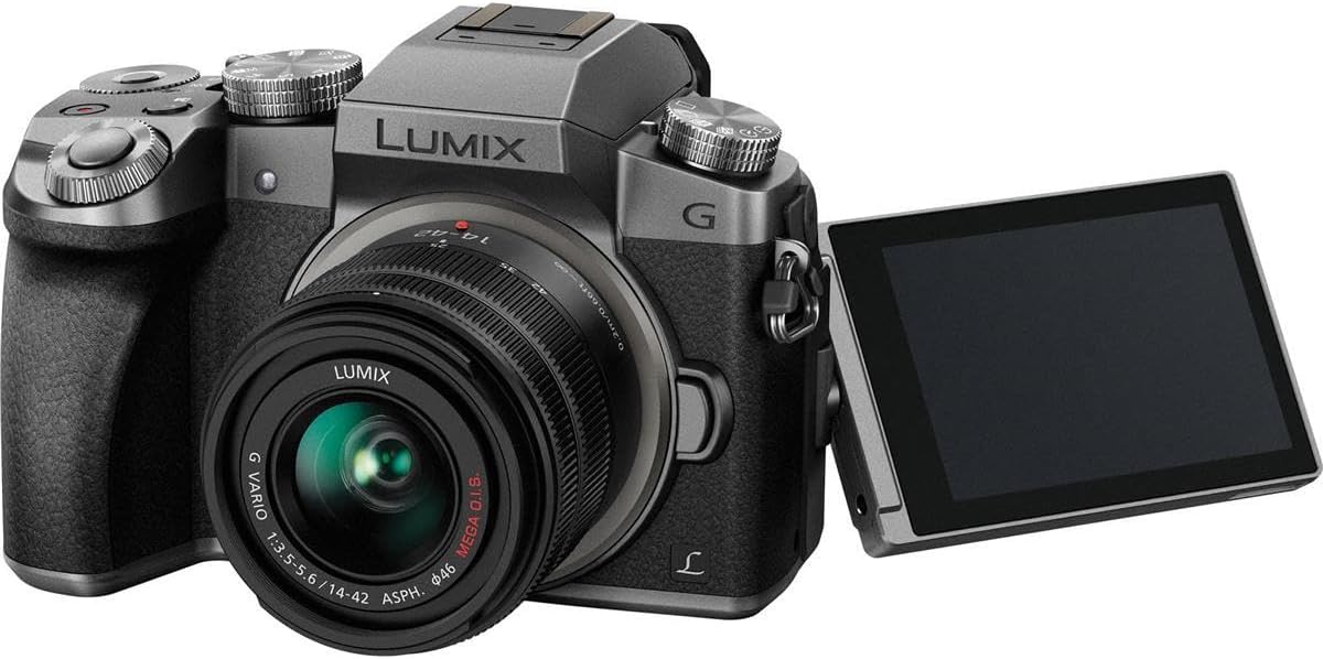 Panasonic DMC-G7KS 4K Mirrorless Camera 14-42mm Lens