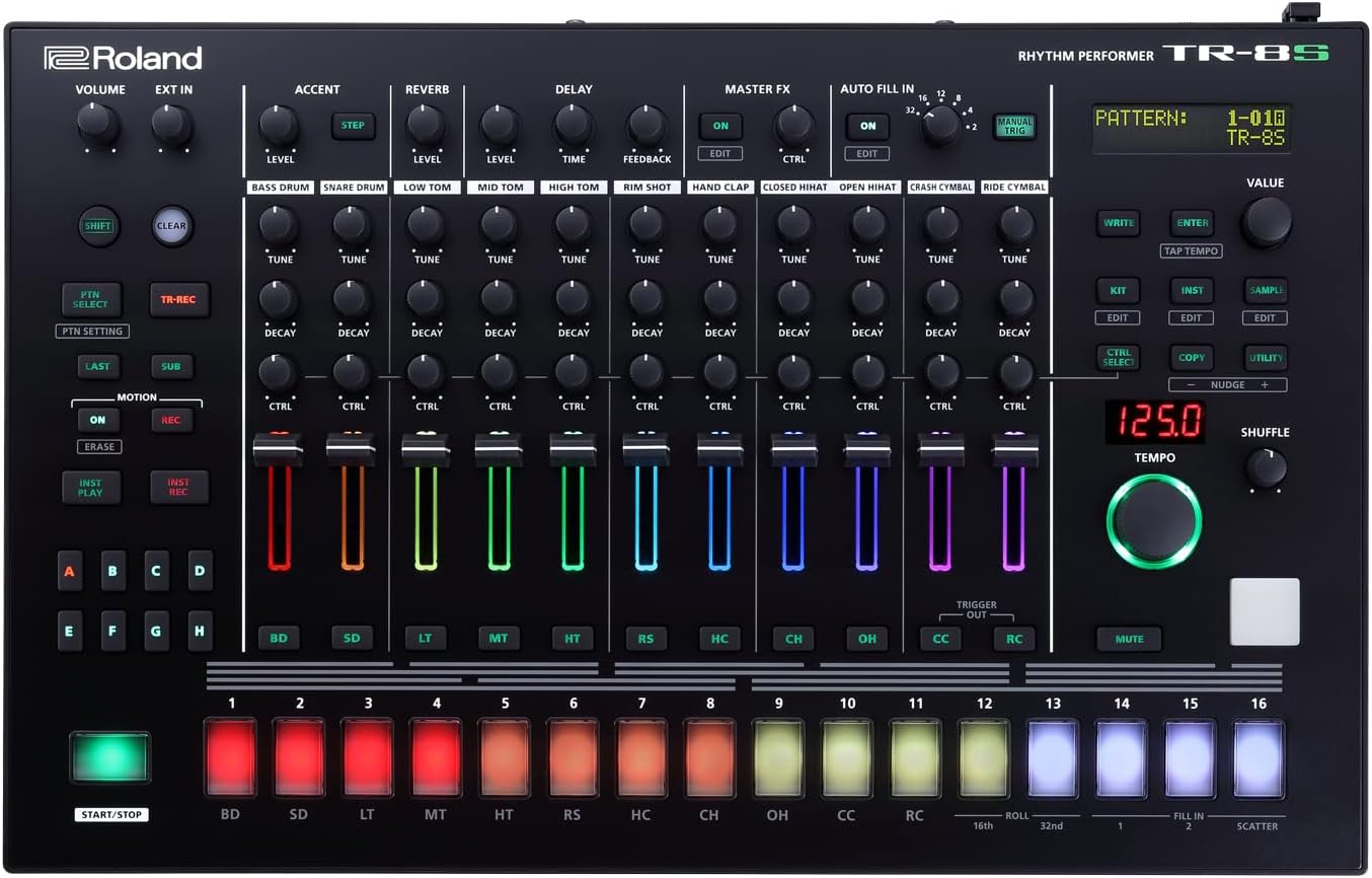 Roland AUS-TR-8S-COMBO-STD Rhythm Performer Bundle