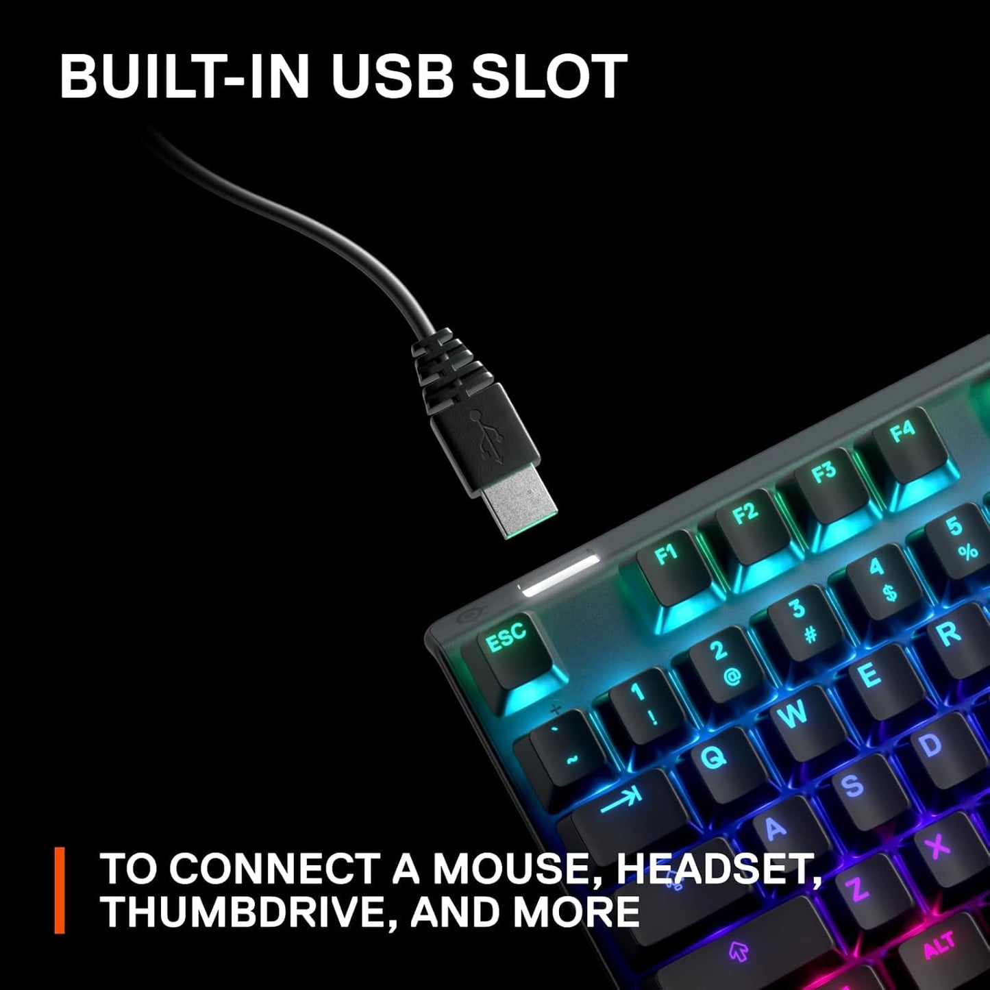 SteelSeries 64622 Apex Pro HyperMagnetic Gaming Keyboard