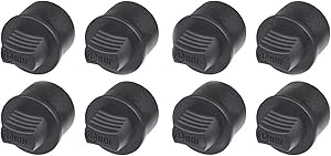 Neutrik NDF Dummy Plug Female XLR Black 8-Pack — main product image