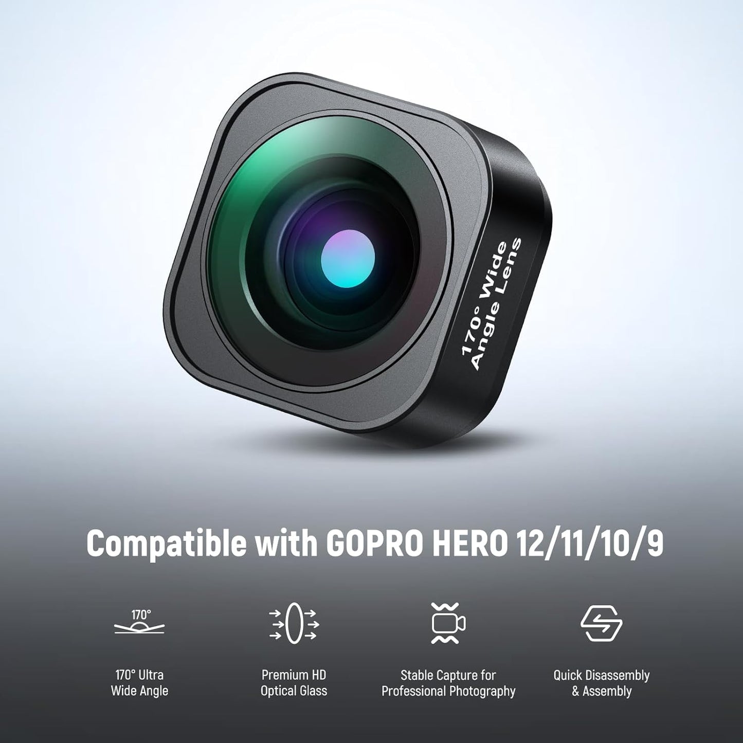 Neewer 10103178 GoPro Hero Ultra Wide Angle Lens