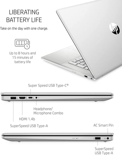 HP 17 Ryzen 5 5500U 17.3" FHD Laptop