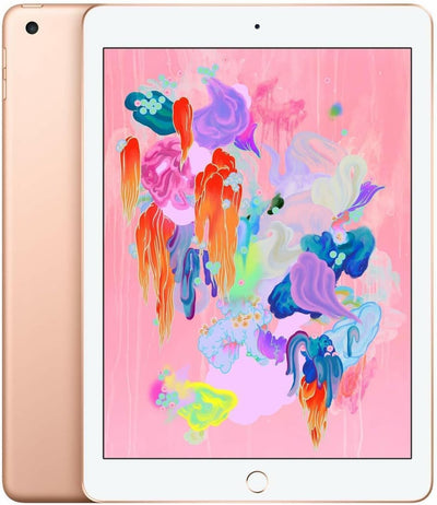 Apple IPAD 6 2018 9.7-inch Wi-Fi 32GB Gold (Renewed)
