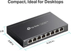 TP-Link TL-SG108S-M2 8-Port 2.5G Multi-Gigabit Ethernet Switch