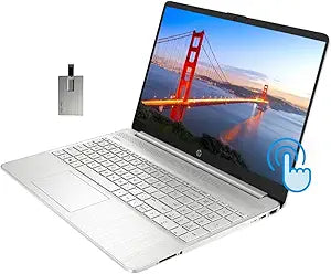 HP HP i5 Touchscreen Laptop + 32GB USB — main product image