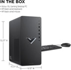 HP 15L Victus Gaming Desktop Ryzen 7 2TB SSD 32GB RAM RX 6600XT