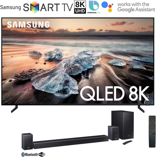 Samsung QN82Q900RB 82-Inch 8K QLED Smart TV Bundle