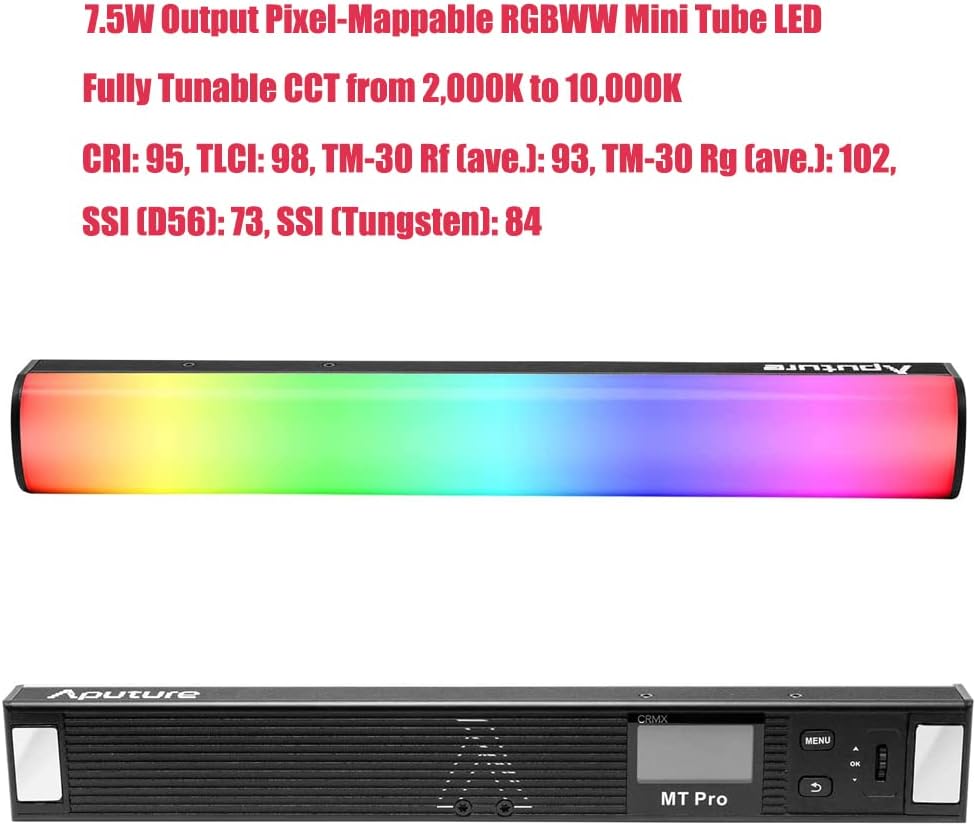 Aputure MT Pro RGBWW Mini LED Tube Light