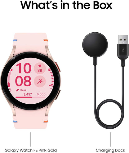Samsung SM-R861NIDAXAA Galaxy Watch FE 40mm Pink Gold Smartwatch