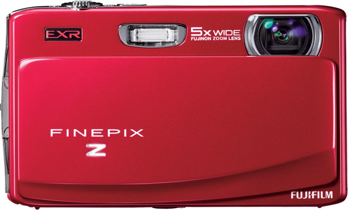 Fujifilm Z900EXR Red 16MP 5x Zoom Touchscreen Camera