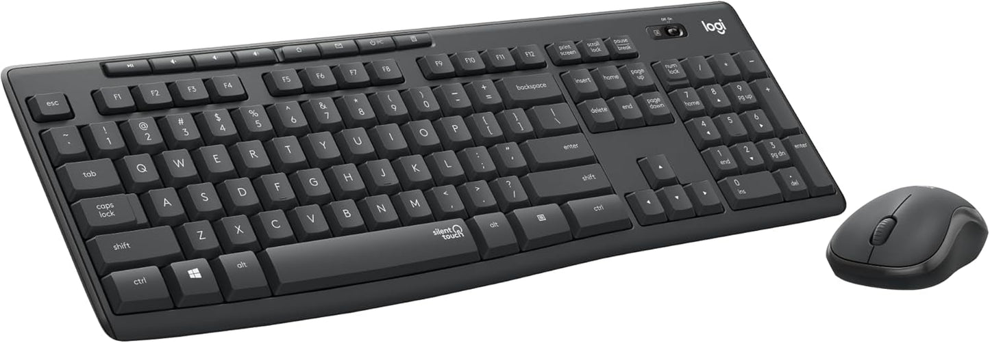 Logitech 920-009782 MK295 Wireless Silent Keyboard & Mouse