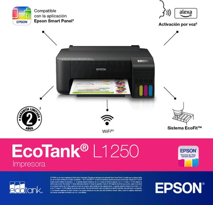 Epson C11CJ71301 EcoTank L1250 Wi-Fi Ink Tank Printer