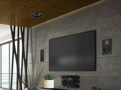 Monoprice 124435 Amber 6.5in Carbon Fiber Ceiling Speakers