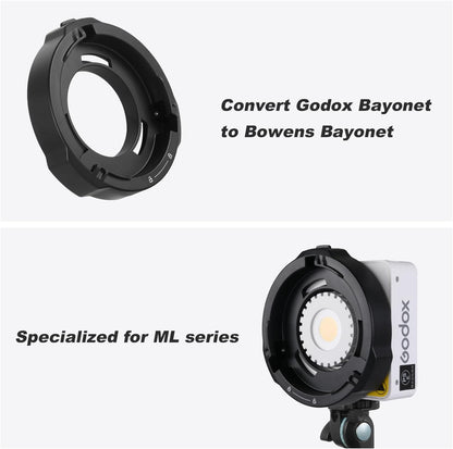 Godox ML-GB Bowens Mount Speedring Adapter