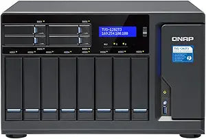 QNAP TVS-1282T3 Thunderbolt 3 NAS 12 Bay i7 — main product image