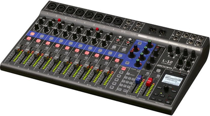 Zoom LiveTrak L-12 Digital Mixer Recorder - Multitrack Streaming