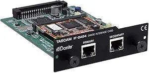 Tascam IF-DA64 64-Channel Digital Multitrack Recorder Dante Interface