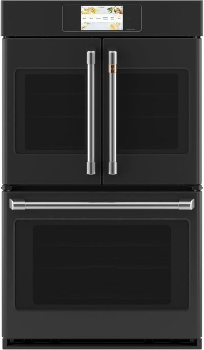 GE CTD90FP3ND1 Cafe 30" Smart French Door Double Oven