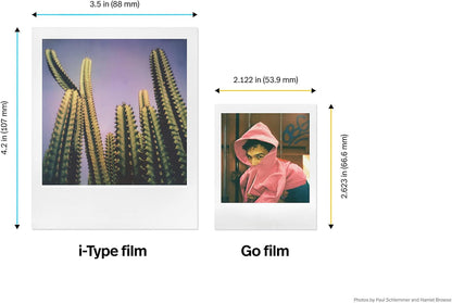 Polaroid 6211 Go Color Film - Black Frame Edition