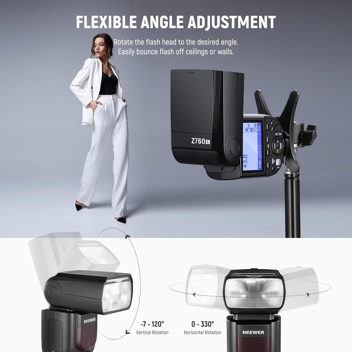 Neewer Z760-S TTL Speedlite Flash for Sony