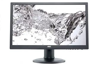 AOC E2060PWDA 20" LED Monitor - VGA, DVI, Audio, Pivot