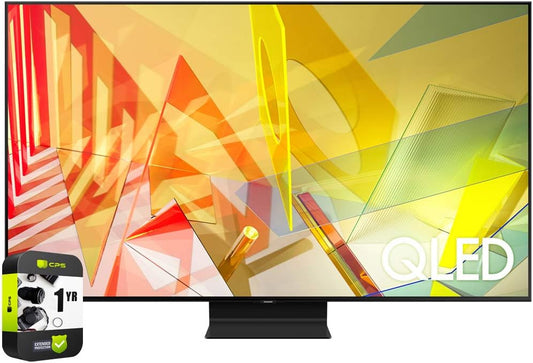 Samsung E9SAMQN65Q90TA 65" QLED 4K Smart TV Bundle - Immersive Display