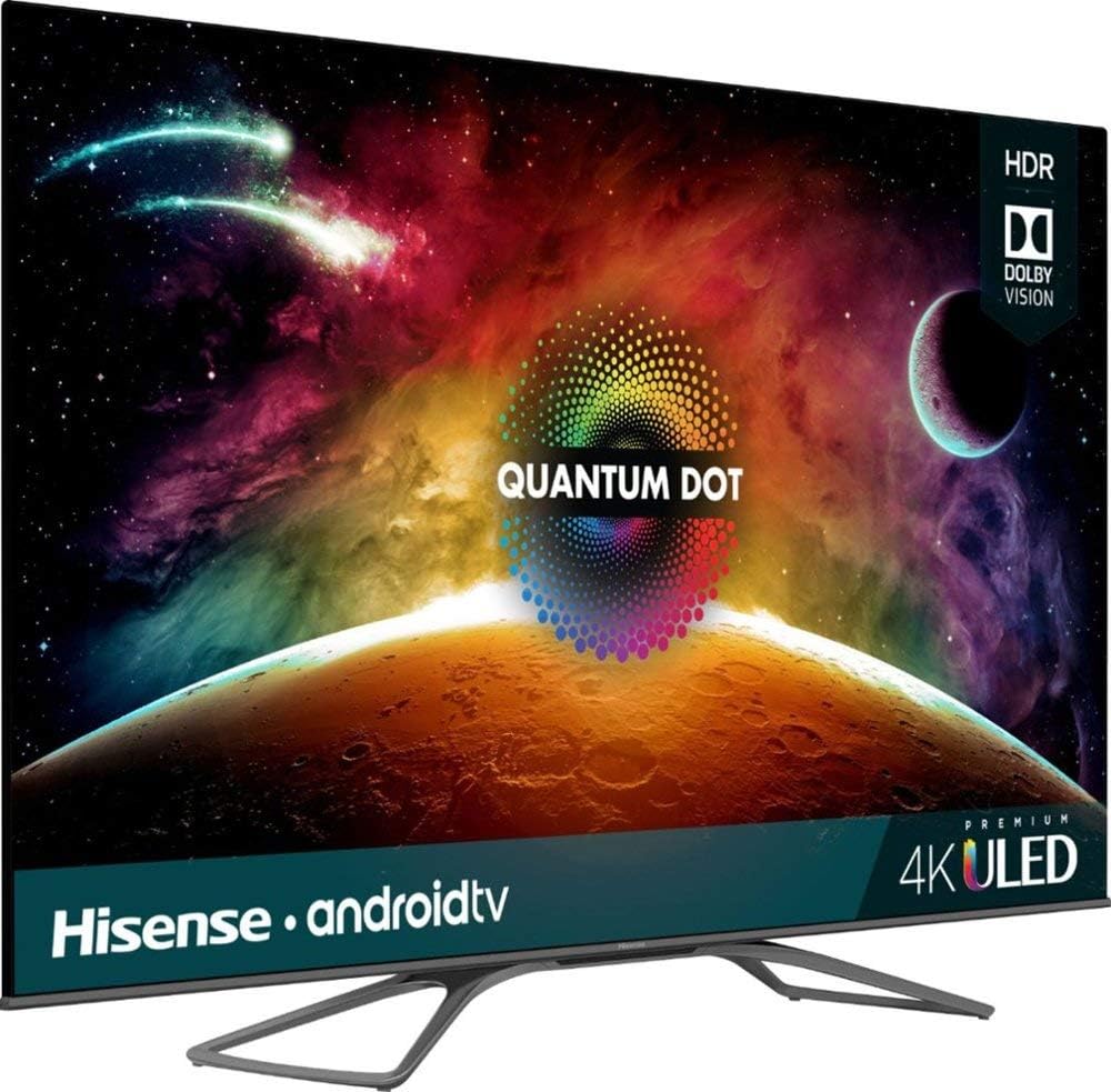 Hisense 55H9F 55" 4K UHD Android Smart ULED TV (Renewed)