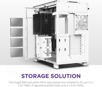 NZXT CM-H91EW-01 H9 Elite White Dual-Chamber ATX Case