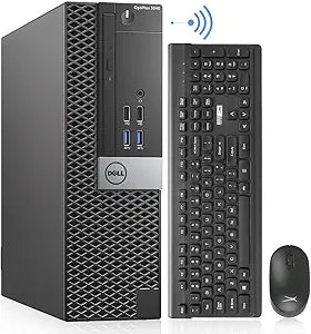 Dell OptiPlex 3040 SFF i7 Desktop 16GB 256GB SSD WiFi Renewed — main product image
