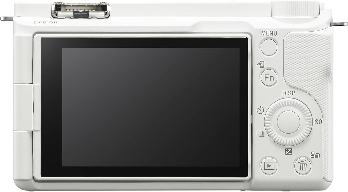 Sony Alpha ZV-E10 II Camera: APS-C Mirrorless for Content Creators