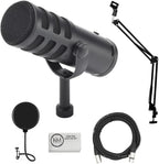 Samson SAQ9U-001 XLR/USB Broadcast Mic Bundle