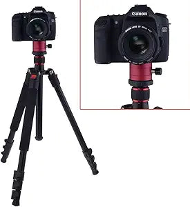Neewer 10080691 360° Panoramic Tripod Head, 1/4" 3/8" Mount