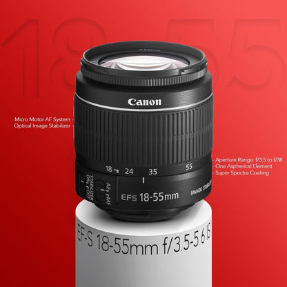 Canon Rebel T7 Digital Camera 18-55mm Lens Bundle