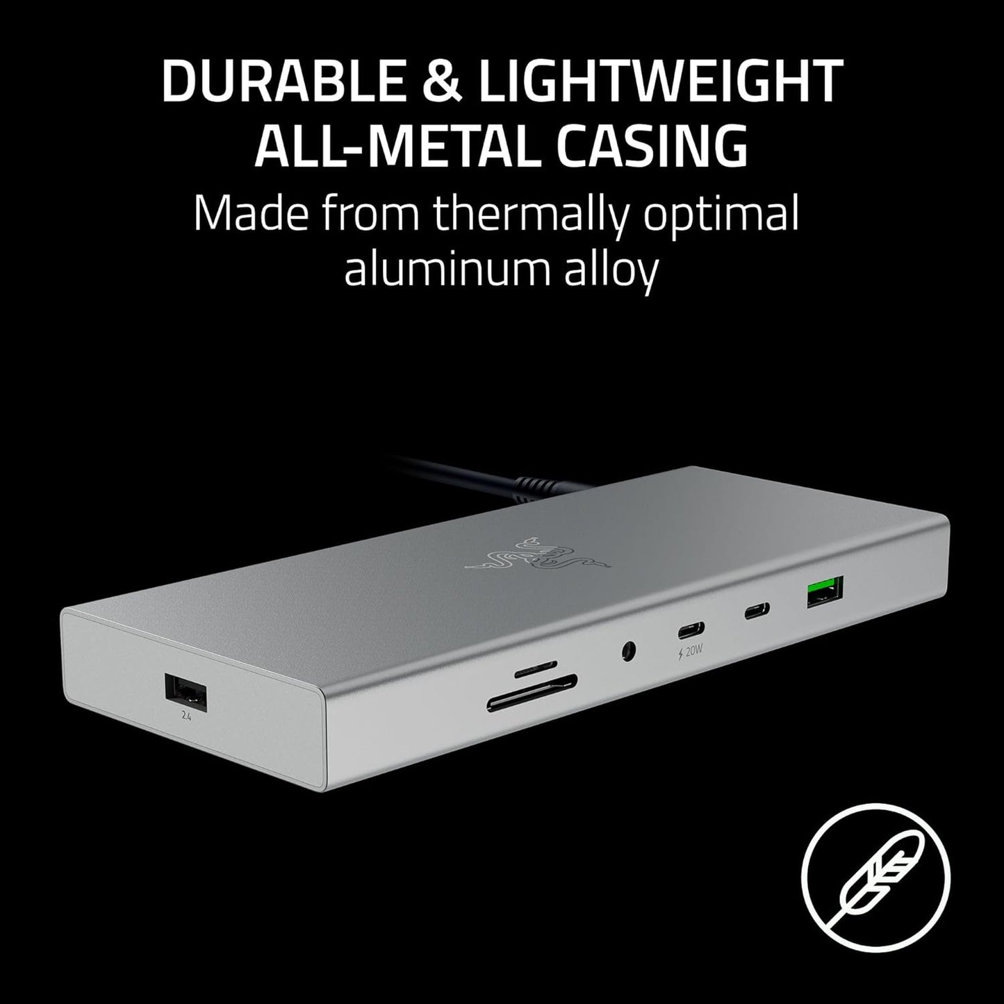 Razer RC21-02280200 USB 4 Dock Mercury