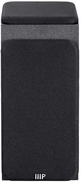 Monoprice 133833 Immersive Satellite Speakers Pair Black