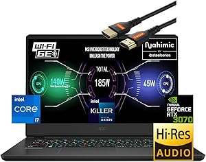 MSI GP66 Leopard RTX 3070 Gaming Laptop 1TB SSD