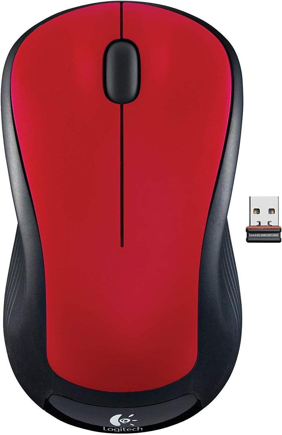 Logitech M310 Renewed Red Wireless Mouse