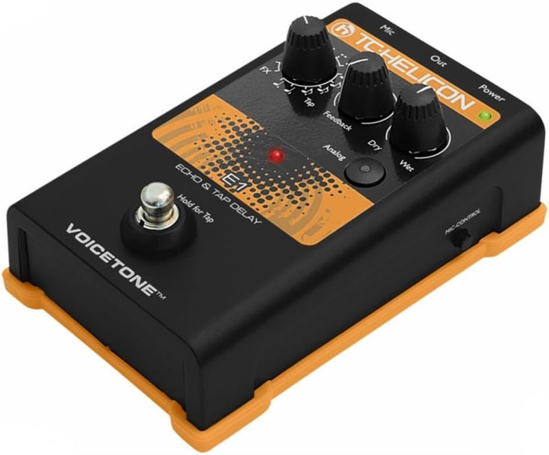 TC Electronic VOICETONE E1 Vocal Echo Stompbox Effects — main product image