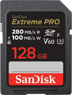 SanDisk SDSDXEP-128G-GN4IN 128GB Extreme PRO UHS-II SD Card